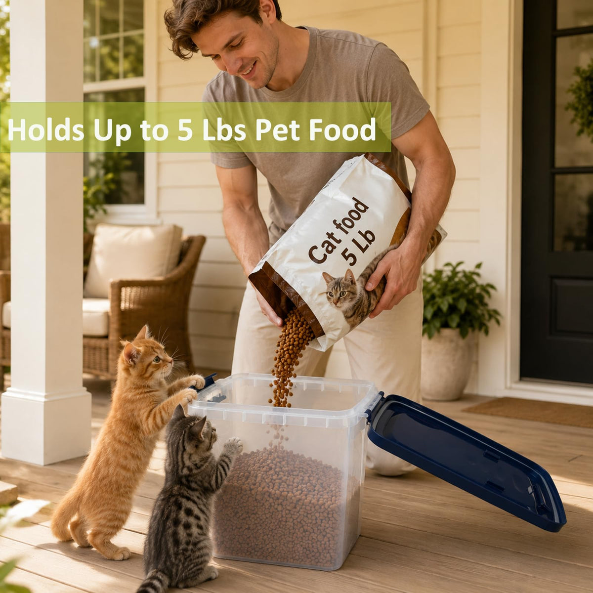 Airtight Pet Food Storage Container I413845