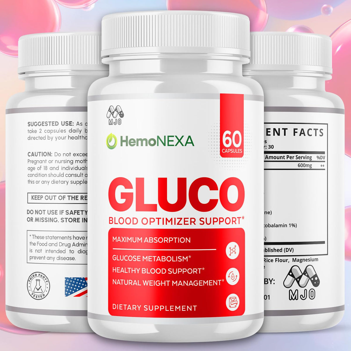 3 Pack 180 Capsules U646131
