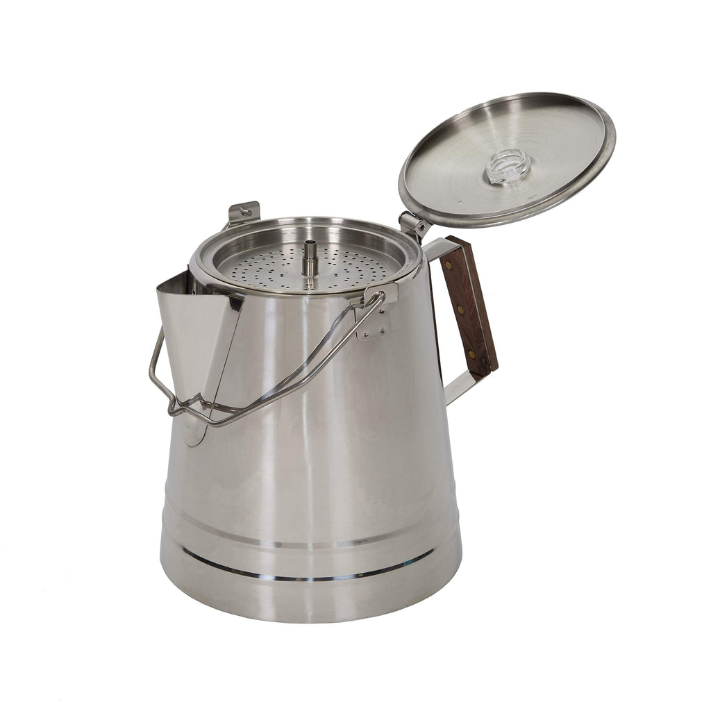 Stainless Steel Percolator Coffee Pot 28 Cups Y73408