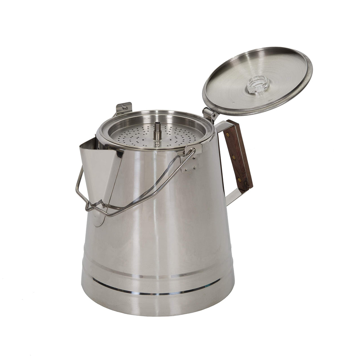 Stainless Steel Percolator Coffee Pot 28 Cups Y73408