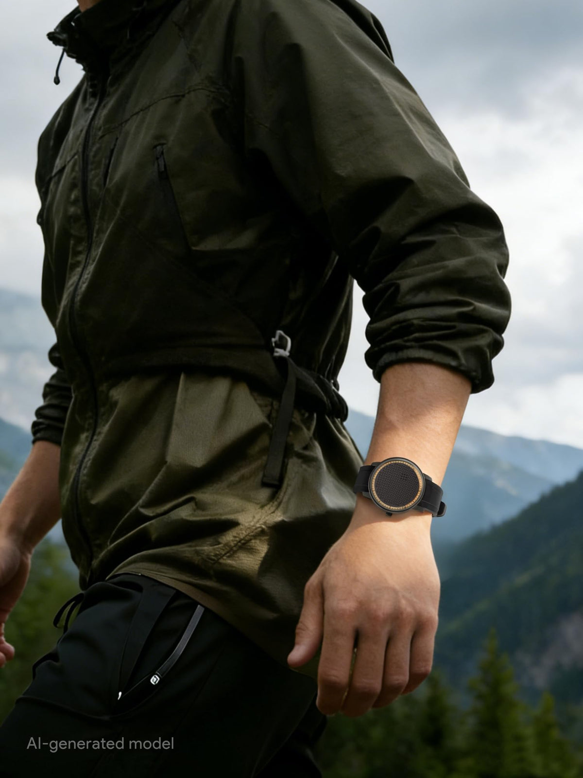 Magnetic Men Watch Black Y14422