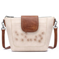 Crossbody Bags Vegan Leather Multi-Pockets Small Shoulder Bag I534