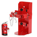 Heavy Duty Fire Extinguisher Brackets & Mounts Steel Red Y552165
