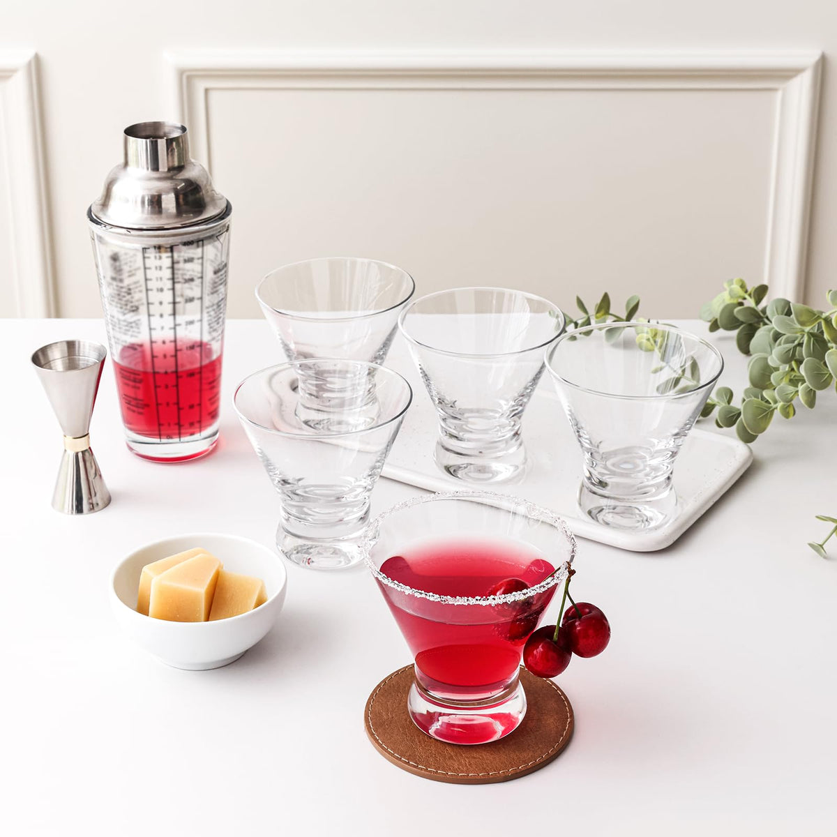 Stemless Cocktail Glasses Set of 4 C4160