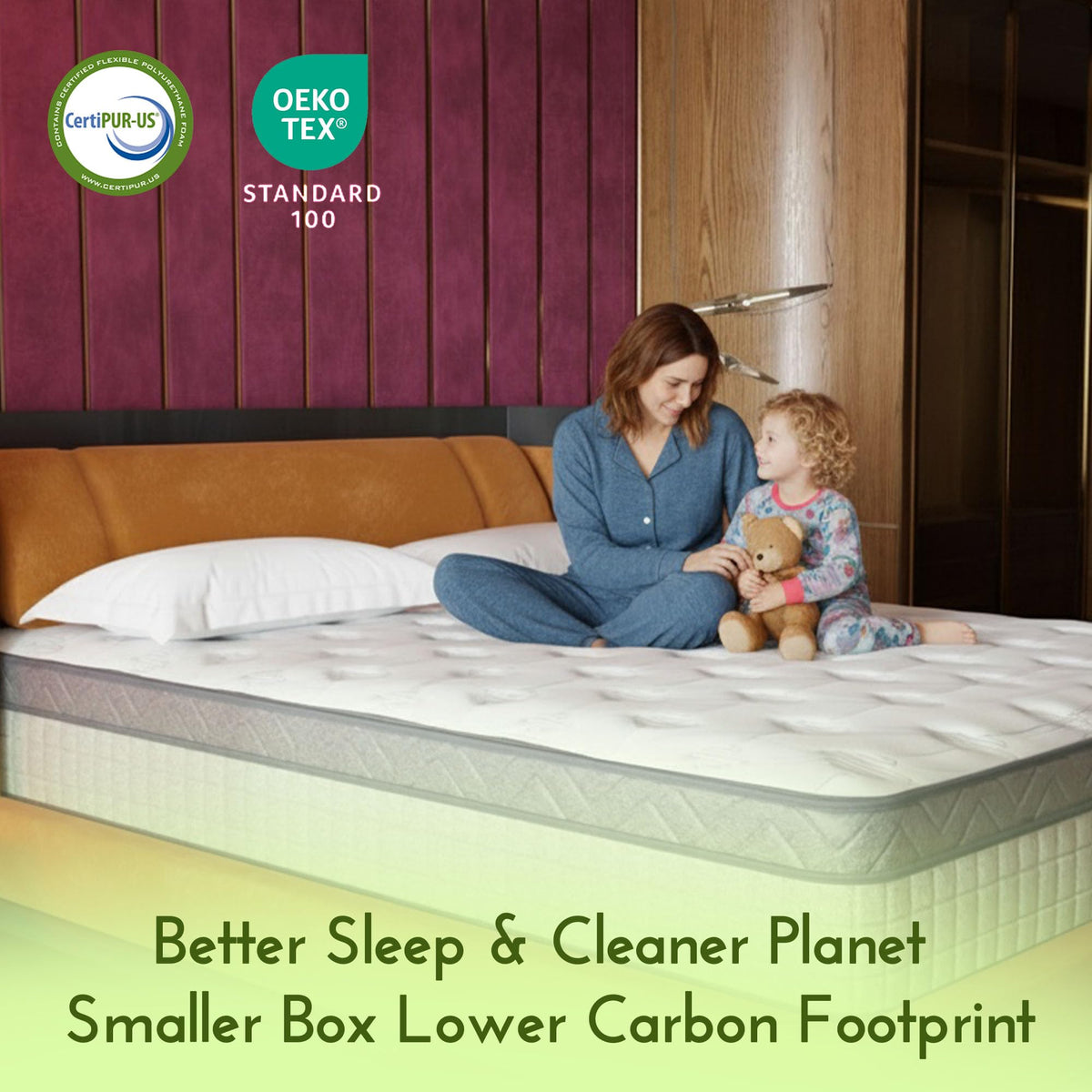 12 Inch Full Size Memory Foam Hybrid Mattress U2501