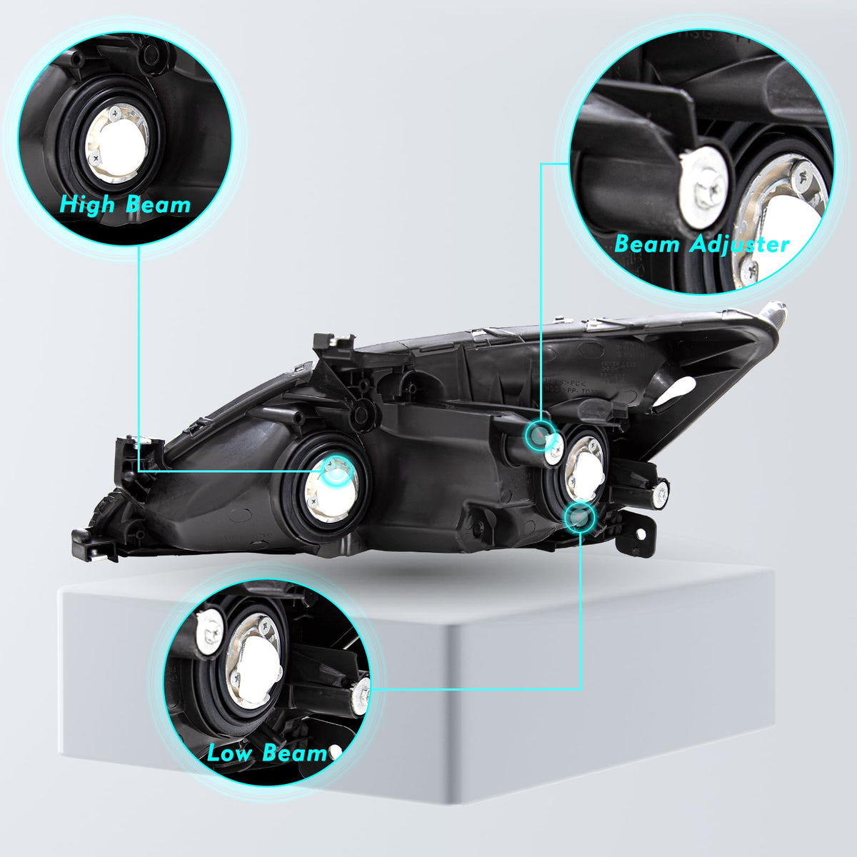 Headlight Assembly Set K641