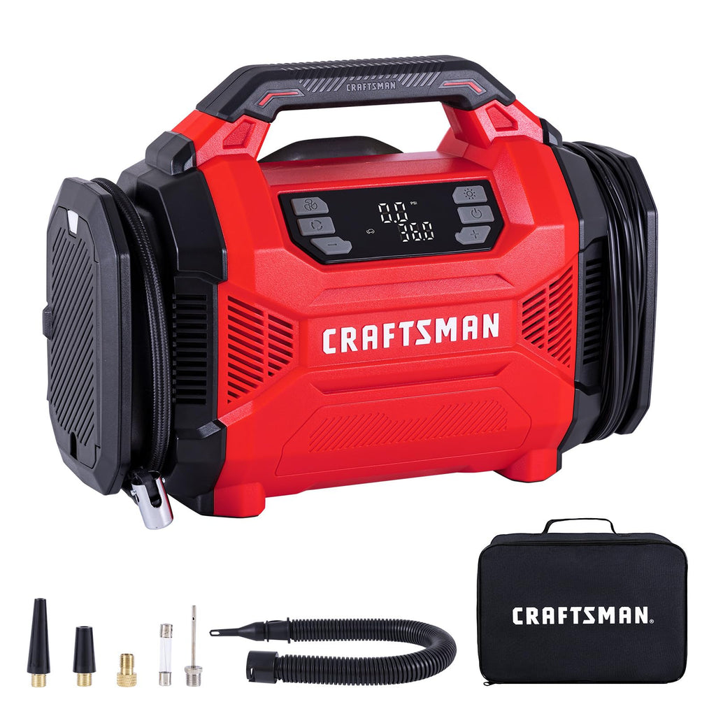 Dual Power Tire Inflator with Digital Gauge G883