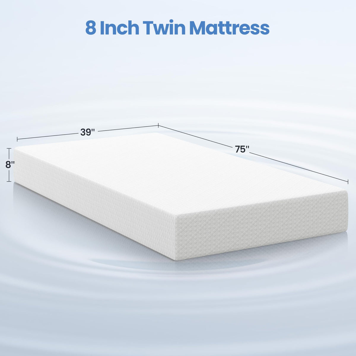8 Inch Gel Memory Foam Mattress F787