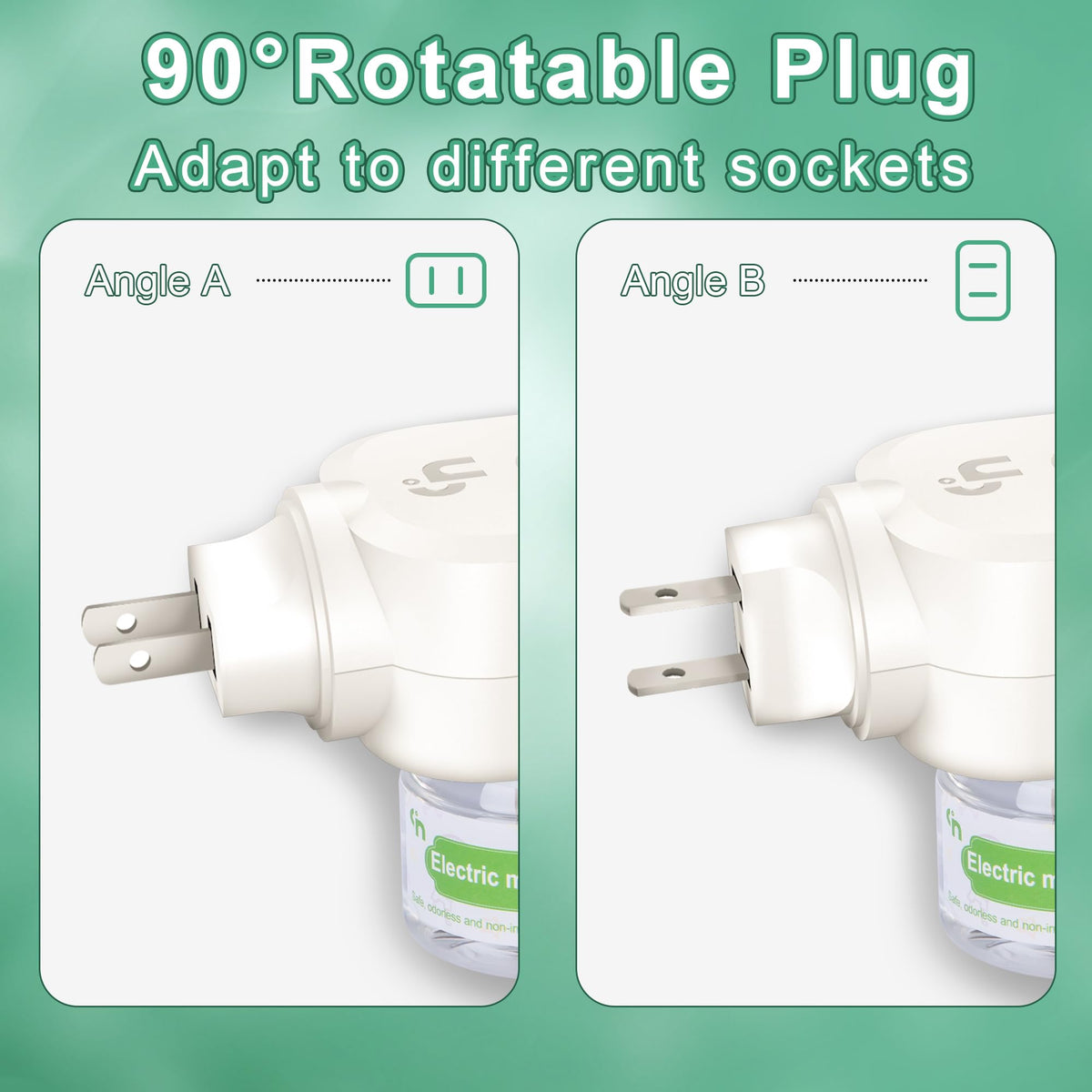 Electronic Mosquito Repellent Plug in with 280 Hr Refills V24357