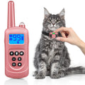 Pink Cat Shock Collar with Remote W9287