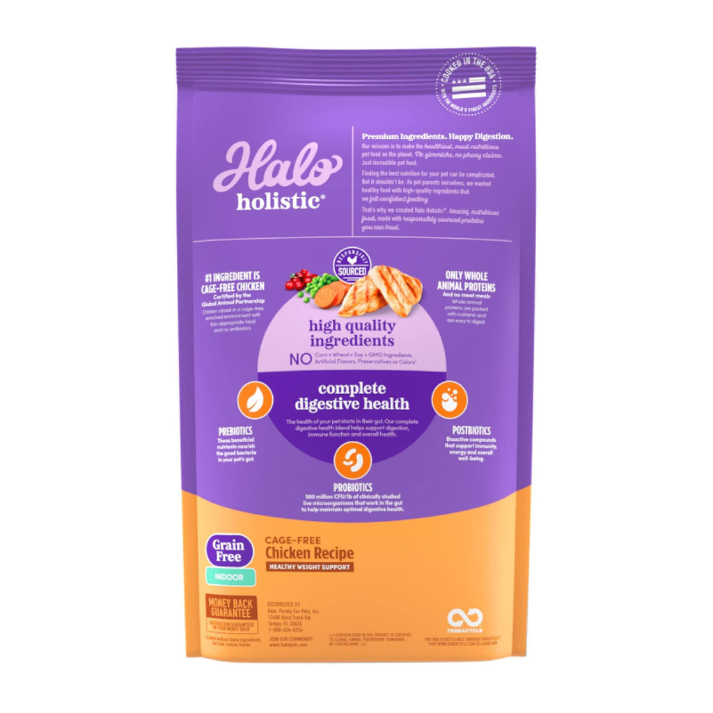 Indoor Dry Cat Food Cage-Free Chicken 10 lb T430