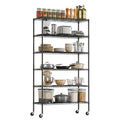 6-Tier Wire Shelf with Wheels K668