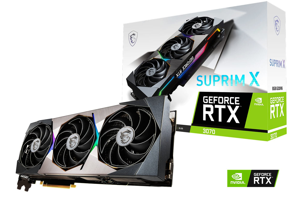 Gaming GeForce RTX 3070 8GB Graphics Card E837