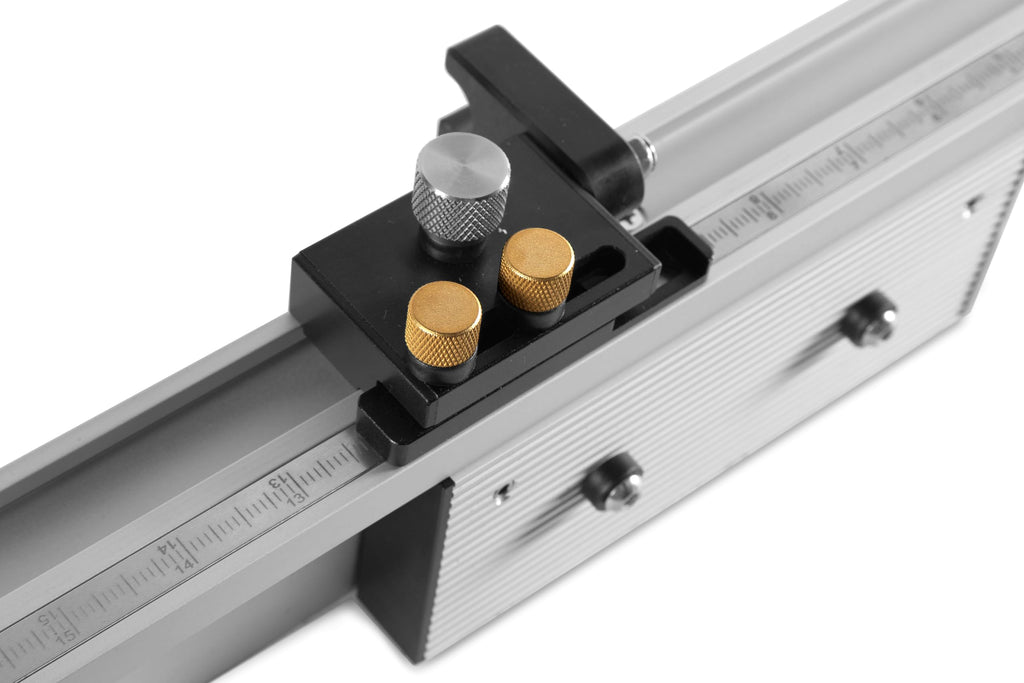 Steel and Brass Miter Gauge and Fence System P672547