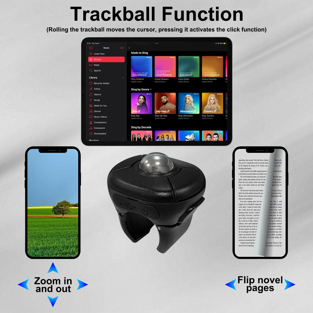 Wireless Trackball Mouse B79553