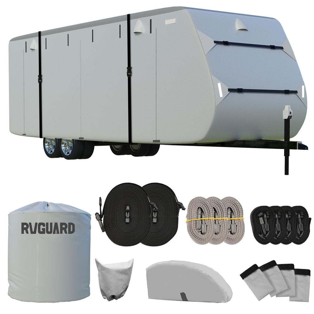Grey 27'-30' RV Travel Trailer Cover Z753800
