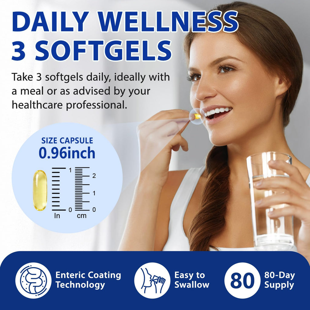 Omega 3 Fish Oil 4200 mg Per Serving 1200 mg EPA 900 mg DHA Lemon Flavor Z273