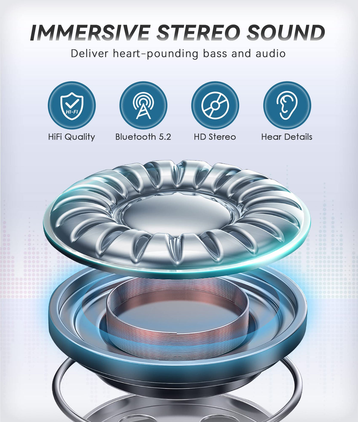 3D Bluetooth Sleep Mask Headphones Pack of 2 L6460
