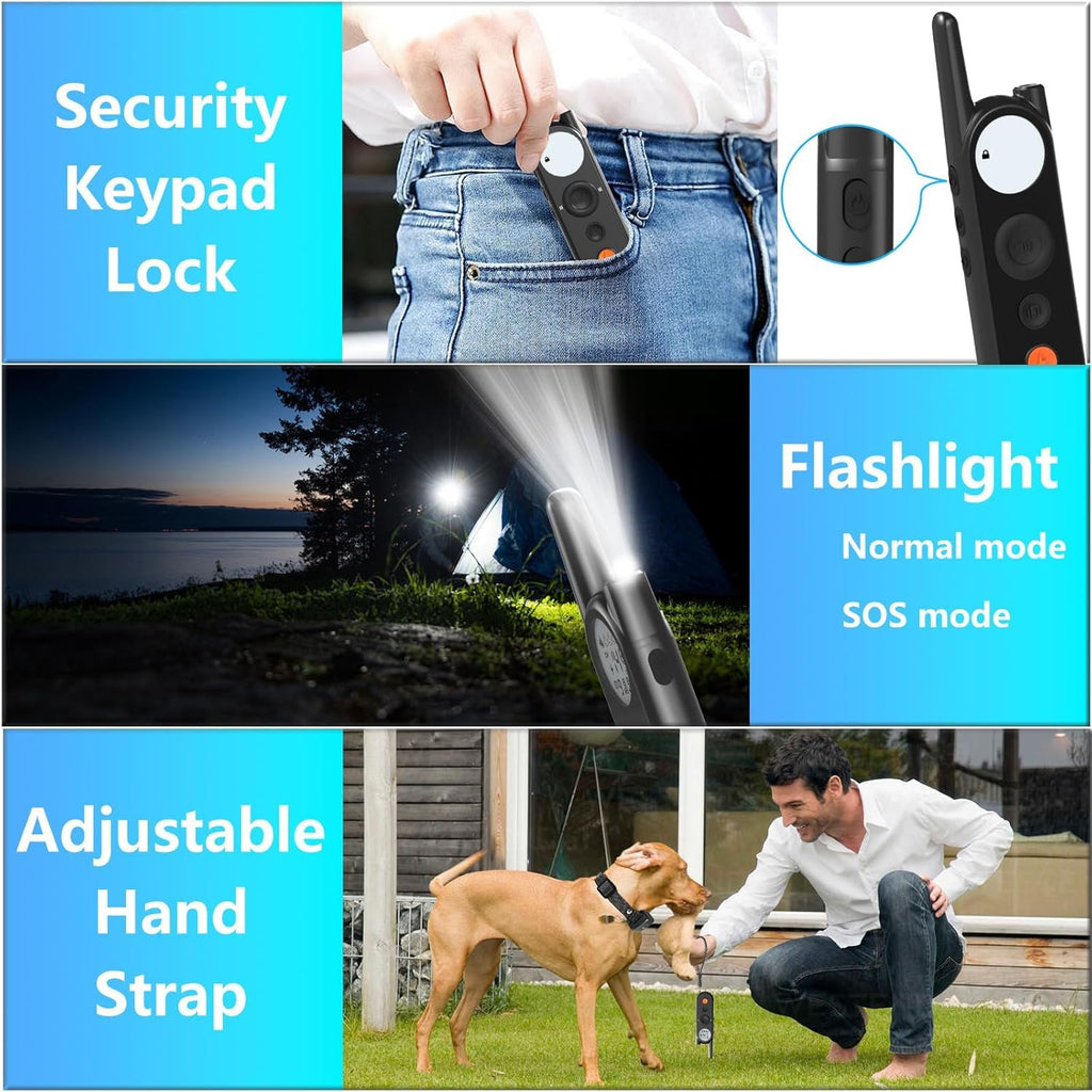 Wireless Dog Fence & Electronic Training Collar 2 in 1, IPX7 Waterproof L8759