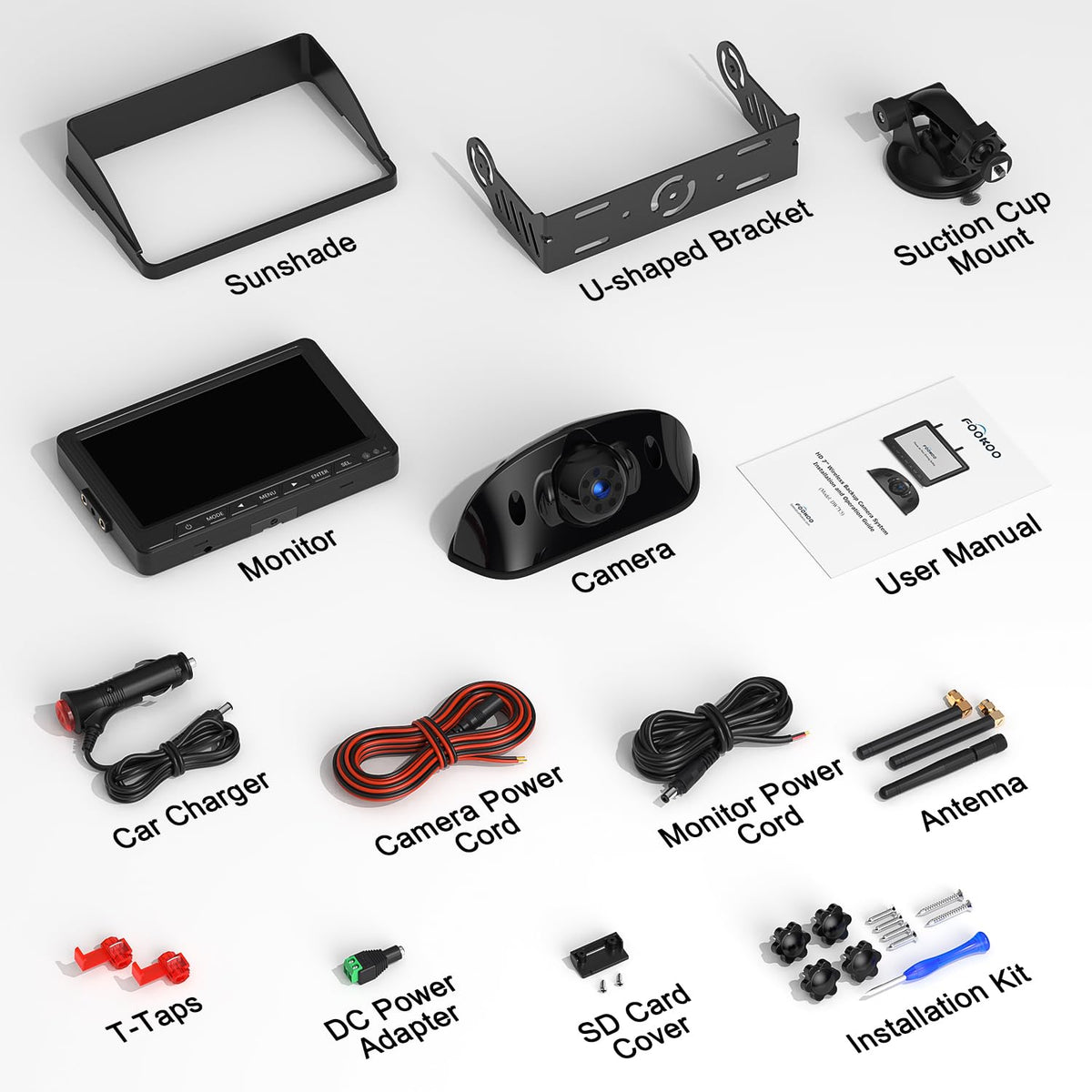 7" Wireless Backup Camera System I886513