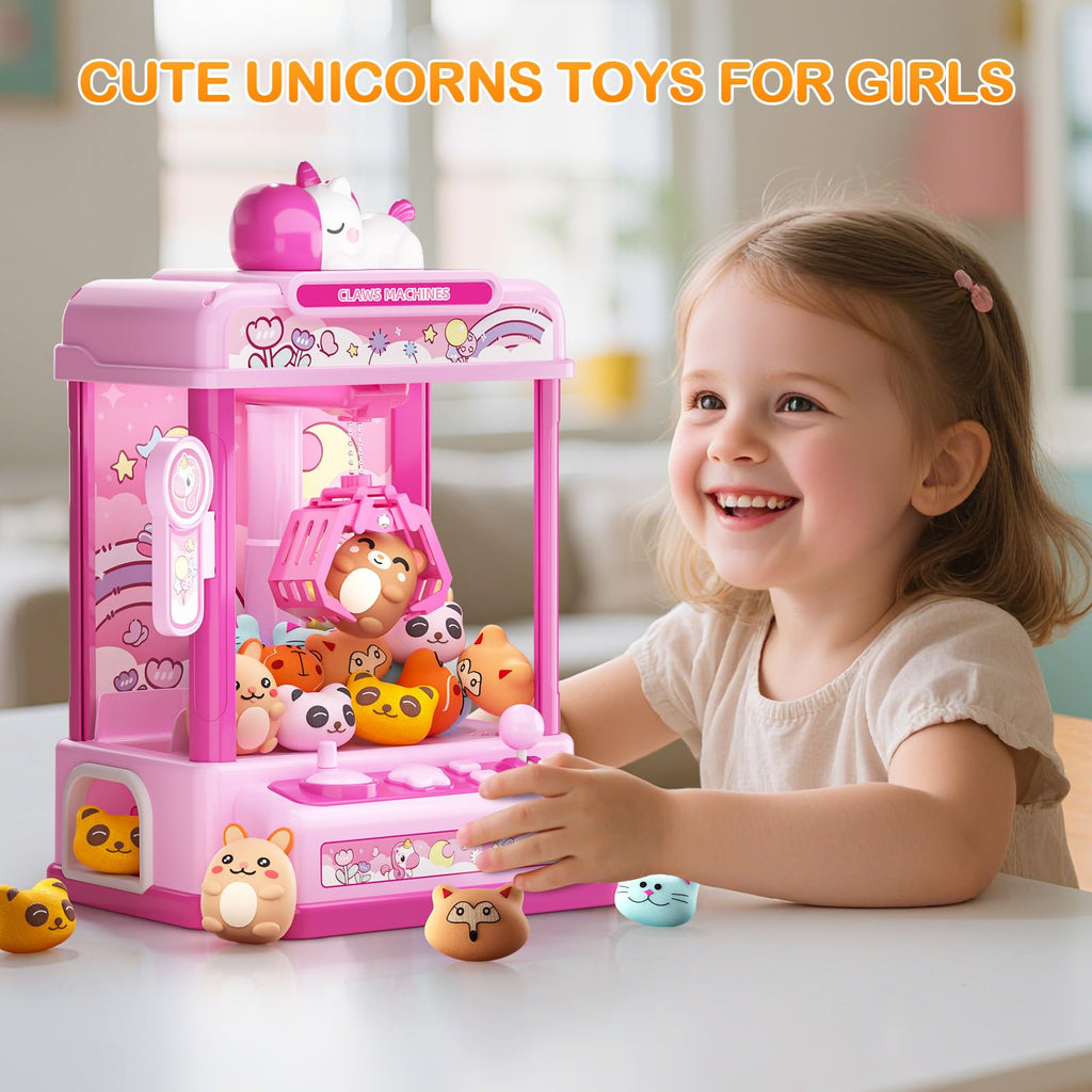 Claw Machine with Sound & 20 Mini Plush Toys K52856