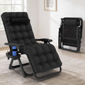 Zero Gravity Chair with Cup Holder, Black H3088