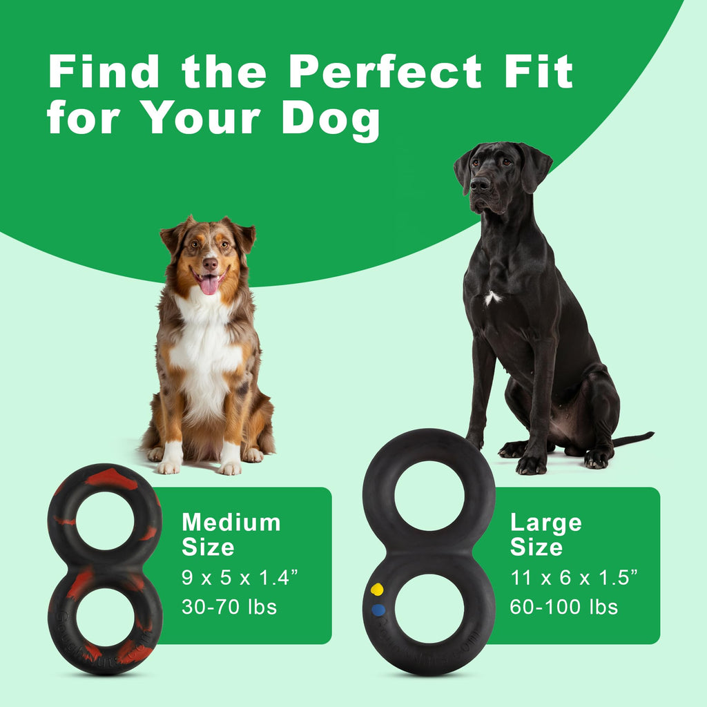 Black Heavy Duty Tug Dog Toy P16010