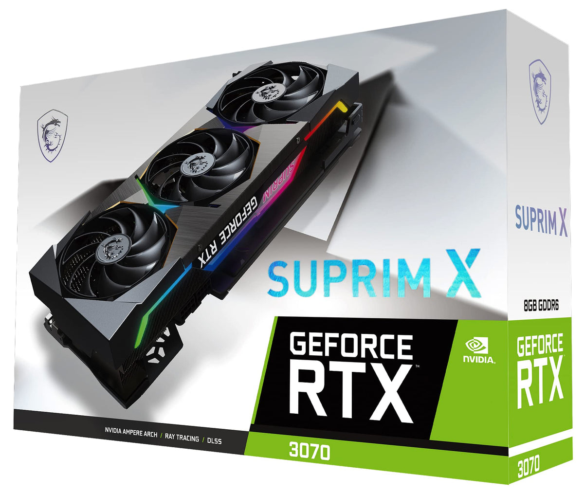 Gaming GeForce RTX 3070 8GB Graphics Card E837