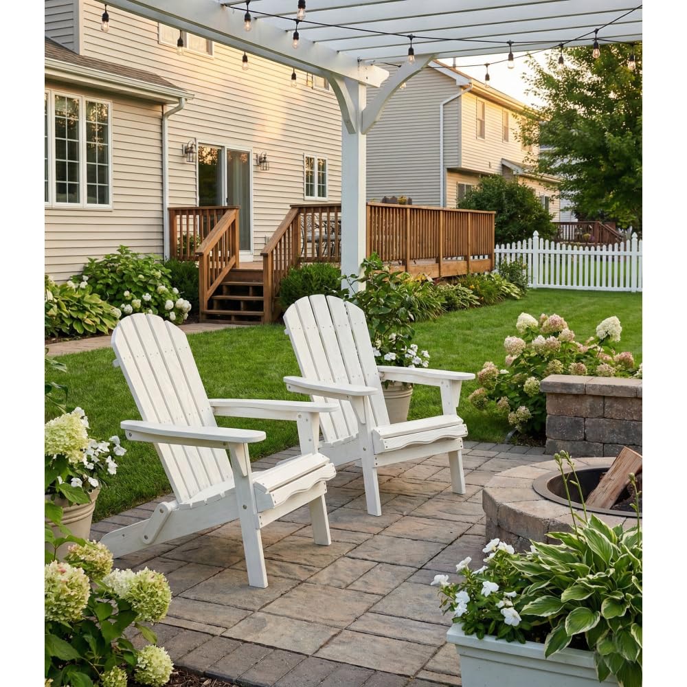 Folding Wooden Adirondack Chair N298880