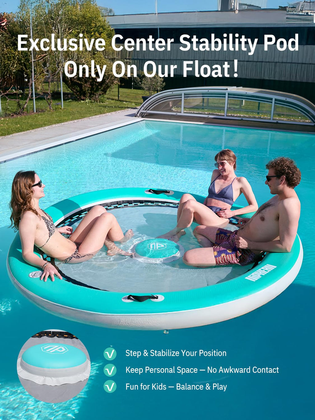 Inflatable Water Hammock 8FT V60357