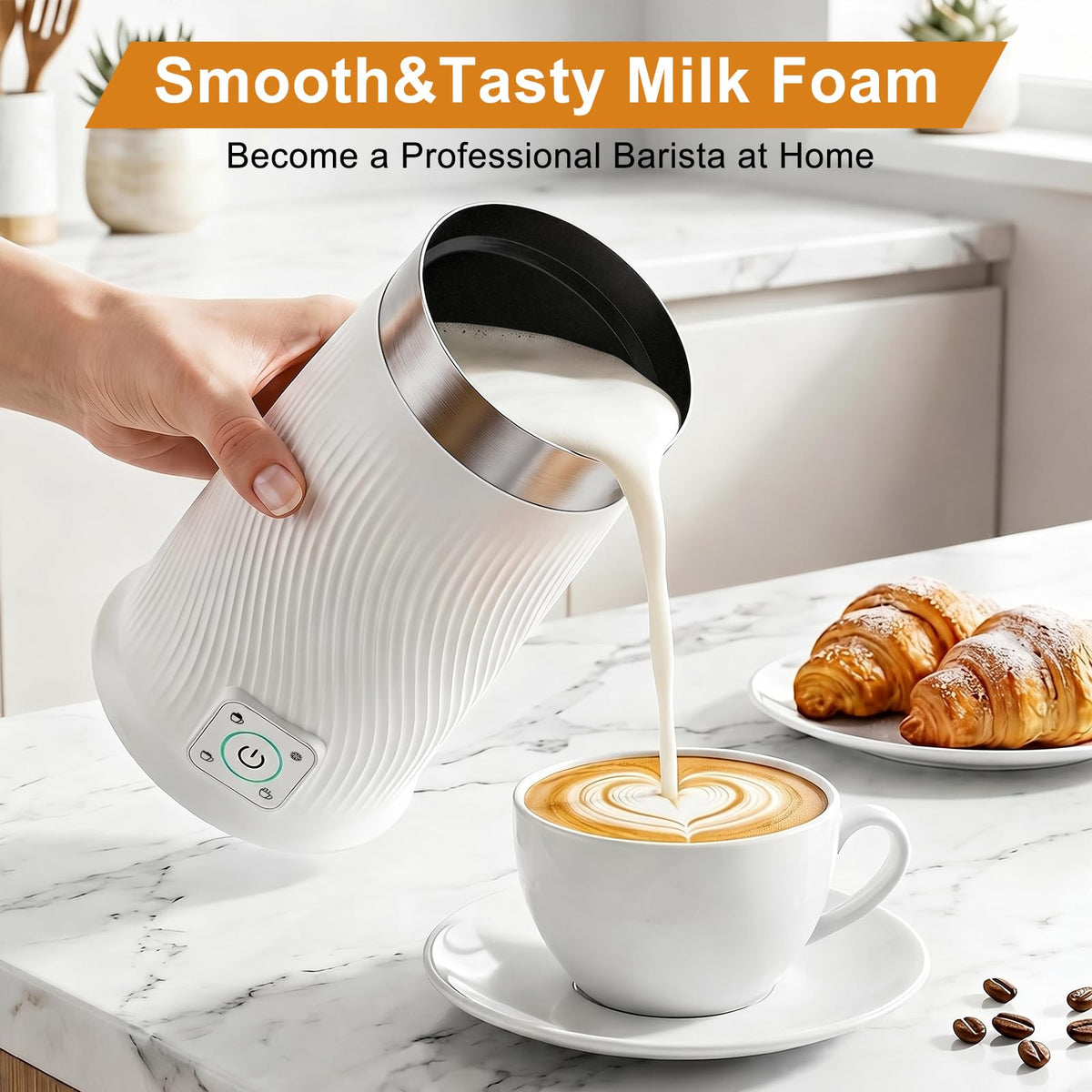 4-in-1 Electric Milk Frother J79184