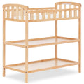 Compact Portable Pinewood Changing Table with Safety Rails E47244