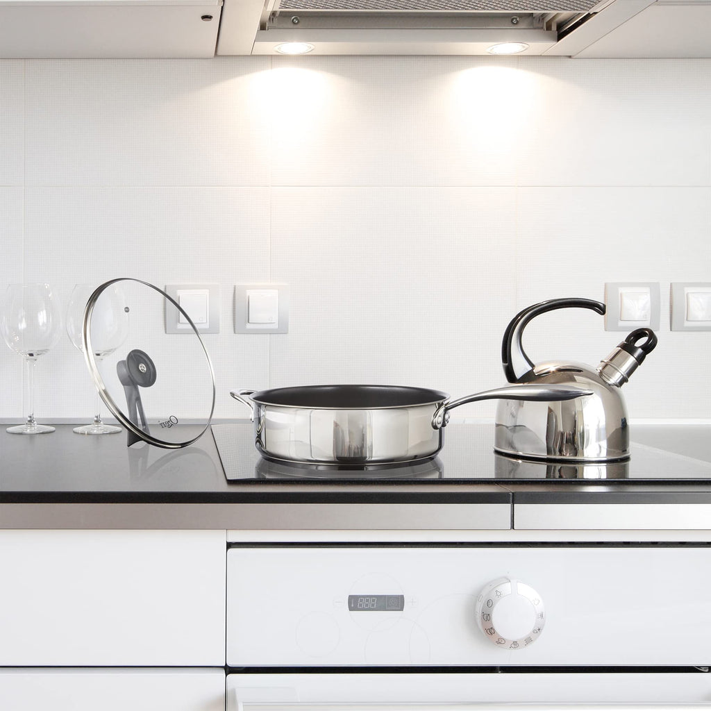 Free-Standing Pan Lid with Tempered Glass G4329
