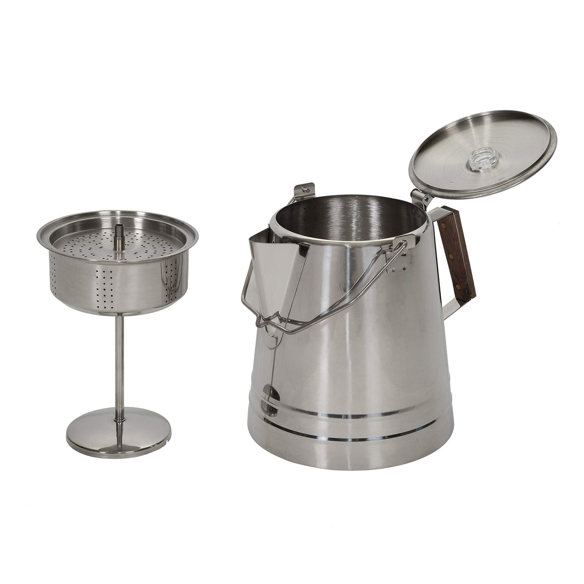 Stainless Steel Percolator Coffee Pot 28 Cups Y73408