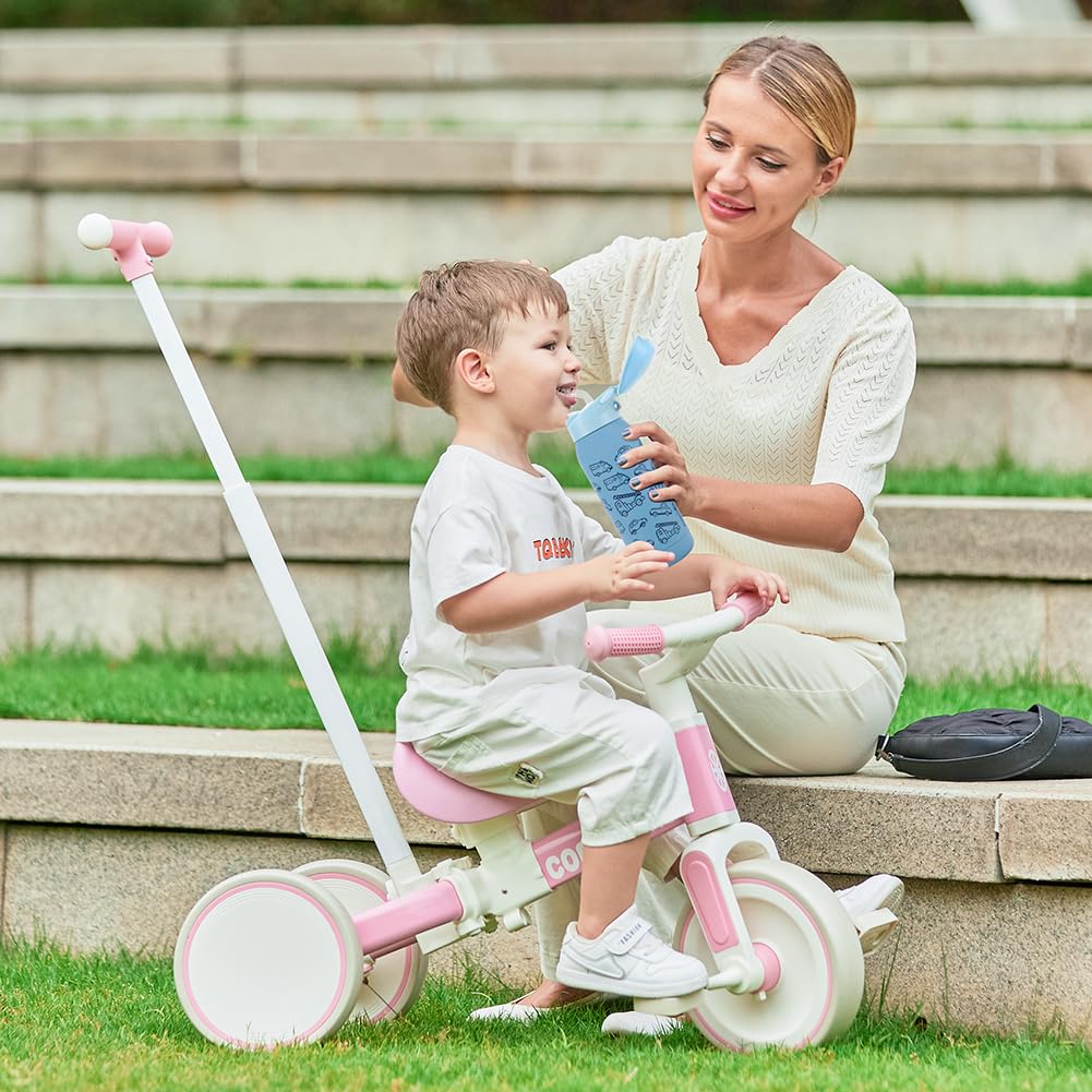 Tricycle for Toddlers 1-3 Year Olds, 5 in 1 Toddler Balance Bike J221746