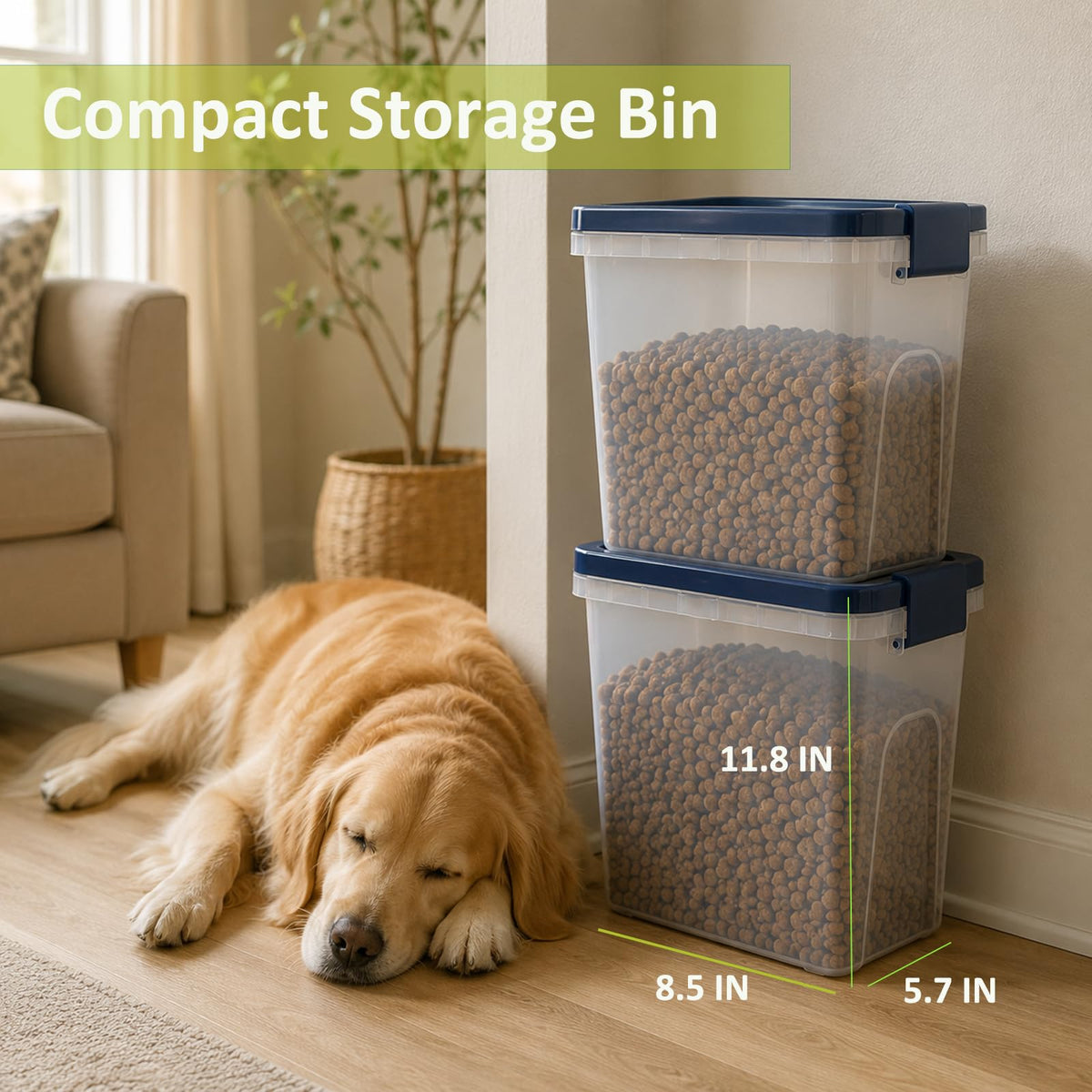 Airtight Pet Food Storage Container I413845