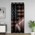 American Flag Blackout Door Curtain 34''W X 80''L P52648