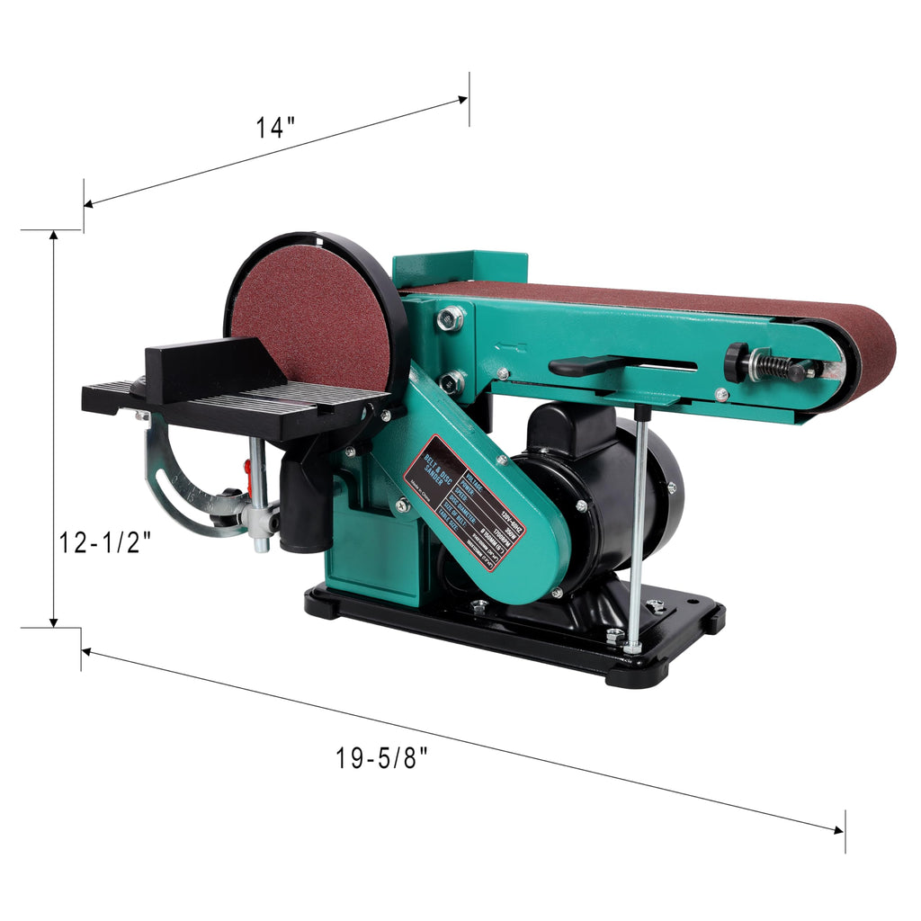 4" X 36" Belt Sander & 6" Disc Polisher Grinder L697