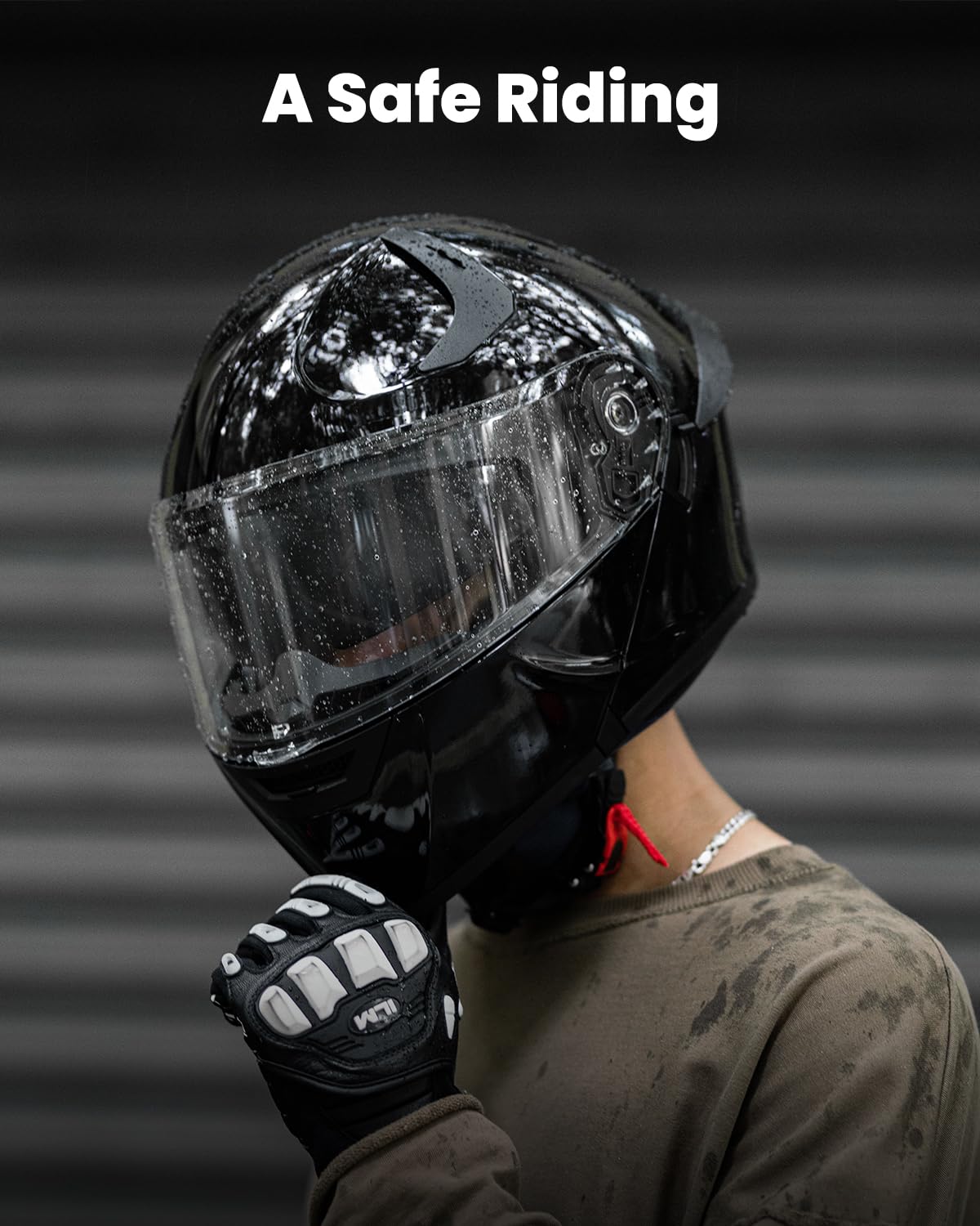 Modular Full Face Motorcycle Helmet L4707