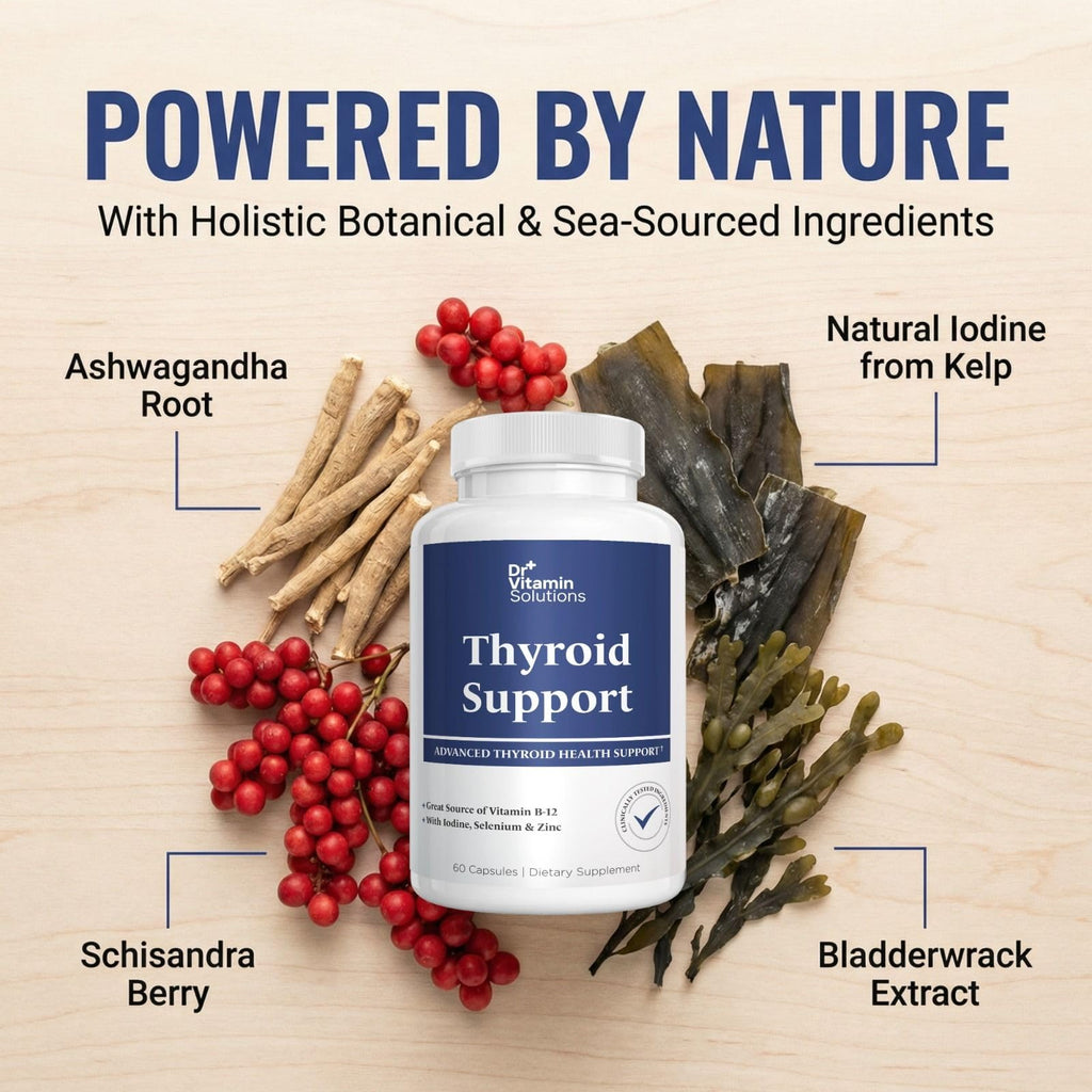 Iodine Thyroid Support Supplement 60 Capsules X745