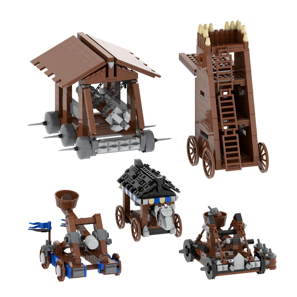 Medieval Castle Battle Building Block Set J2227