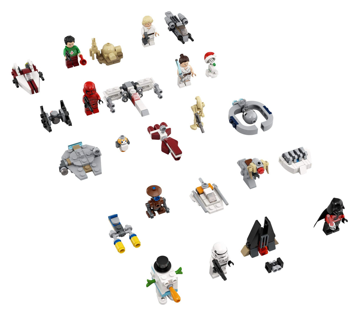 2020 Advent Calendar 311 Pieces Building Kit K564148
