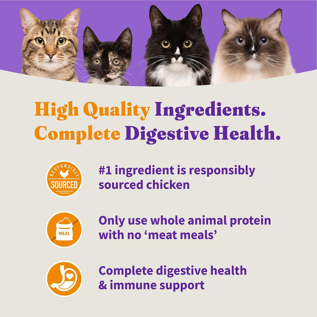 Indoor Dry Cat Food Cage-Free Chicken 10 lb T430
