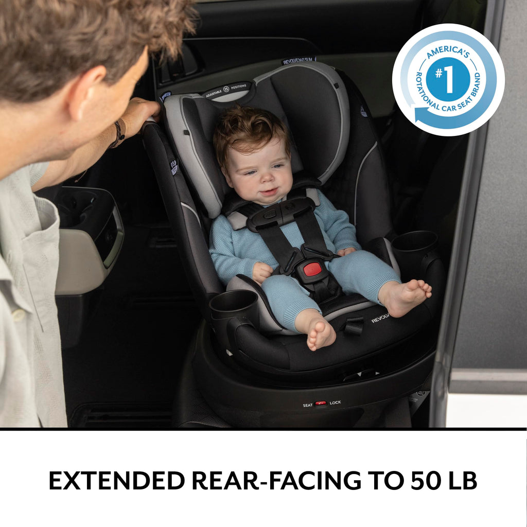 2-in-1 Rotational Car Seat M8673