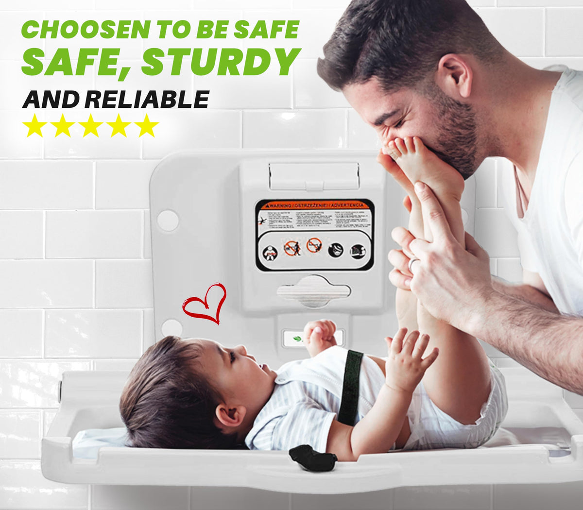 Wall Mounted Baby Changing Station C50755
