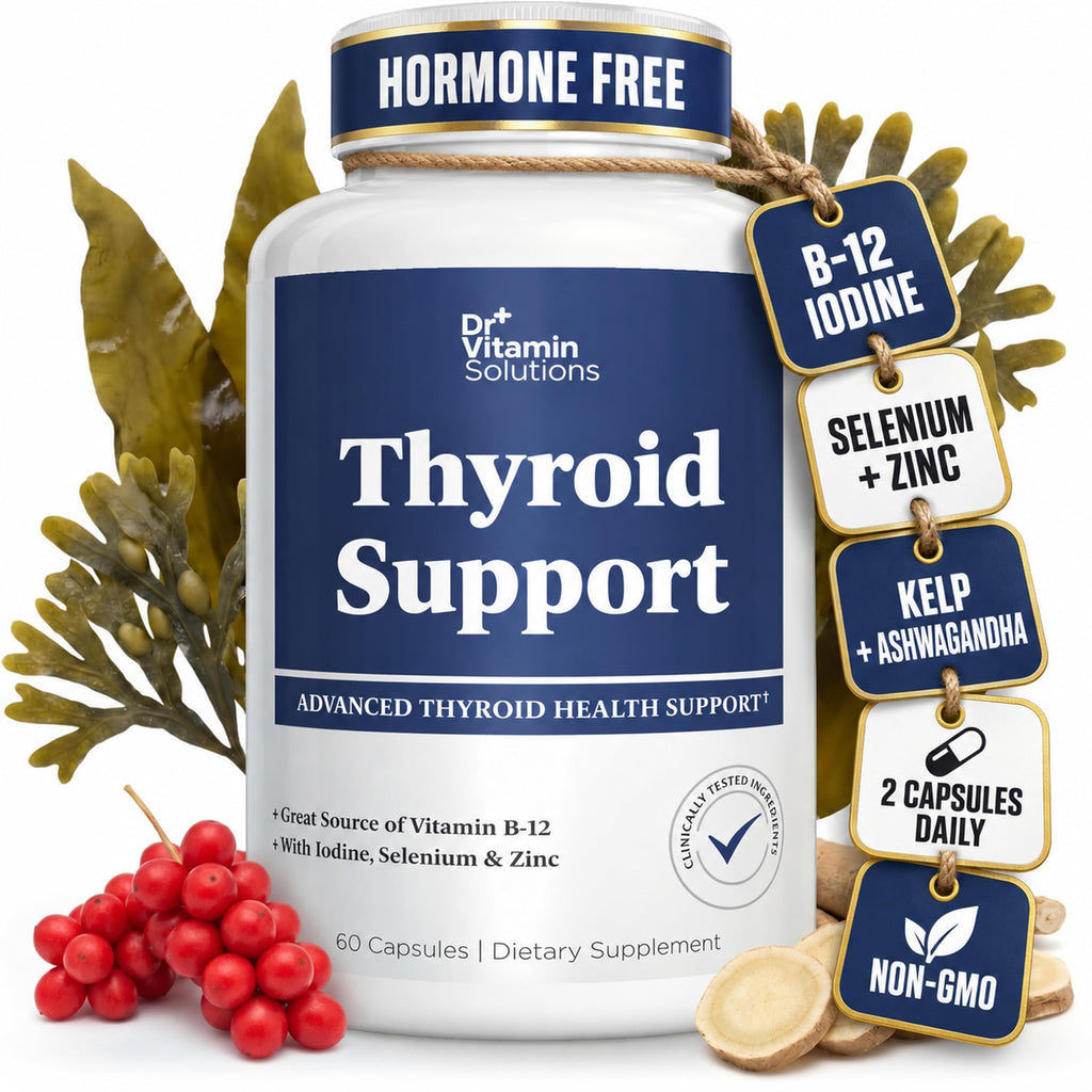 Iodine Thyroid Support Supplement 60 Capsules X745