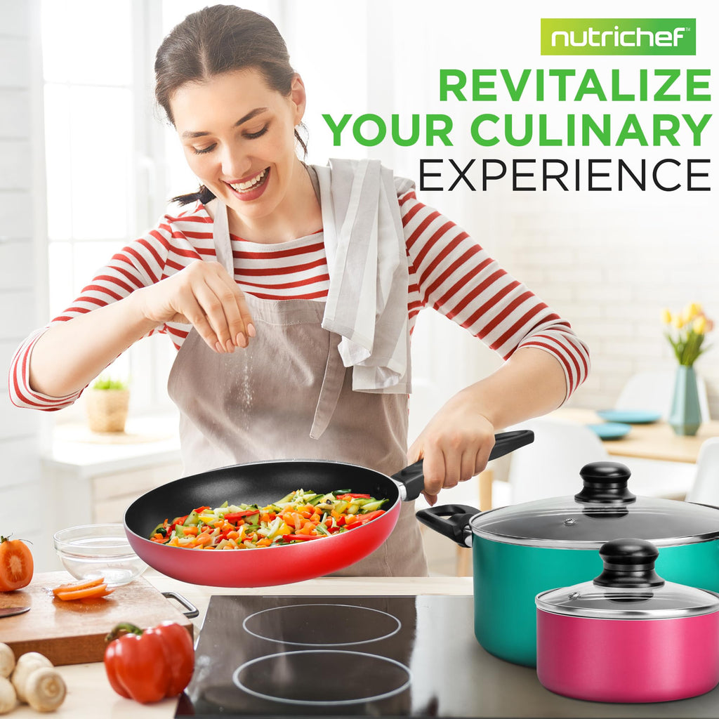 15 Piece Non Stick Cookware Set U901
