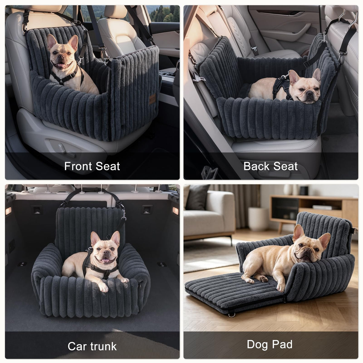 6-in-1 Dog Car Seat up to 23 lbs Z356