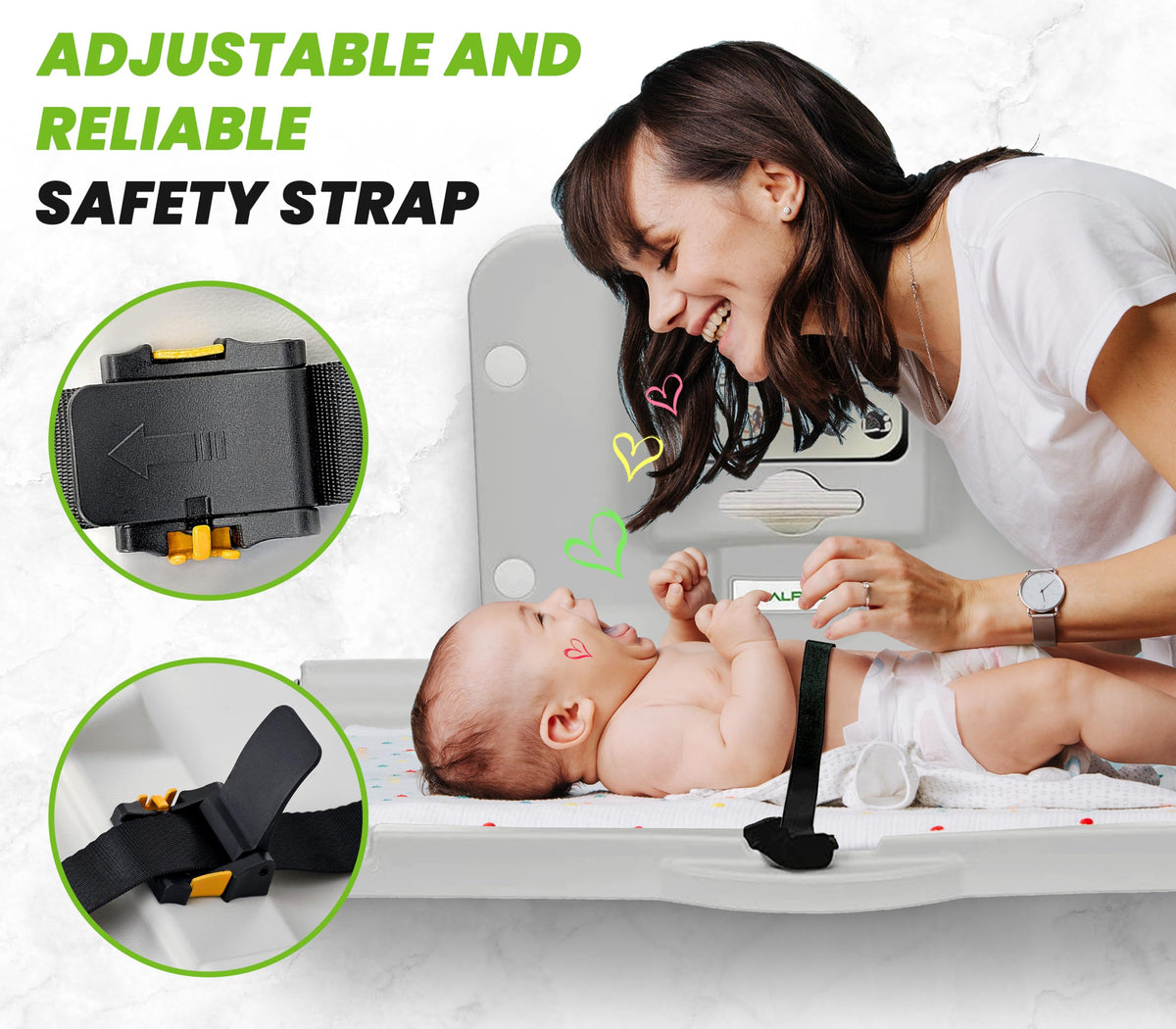 Wall Mounted Baby Changing Station C50755
