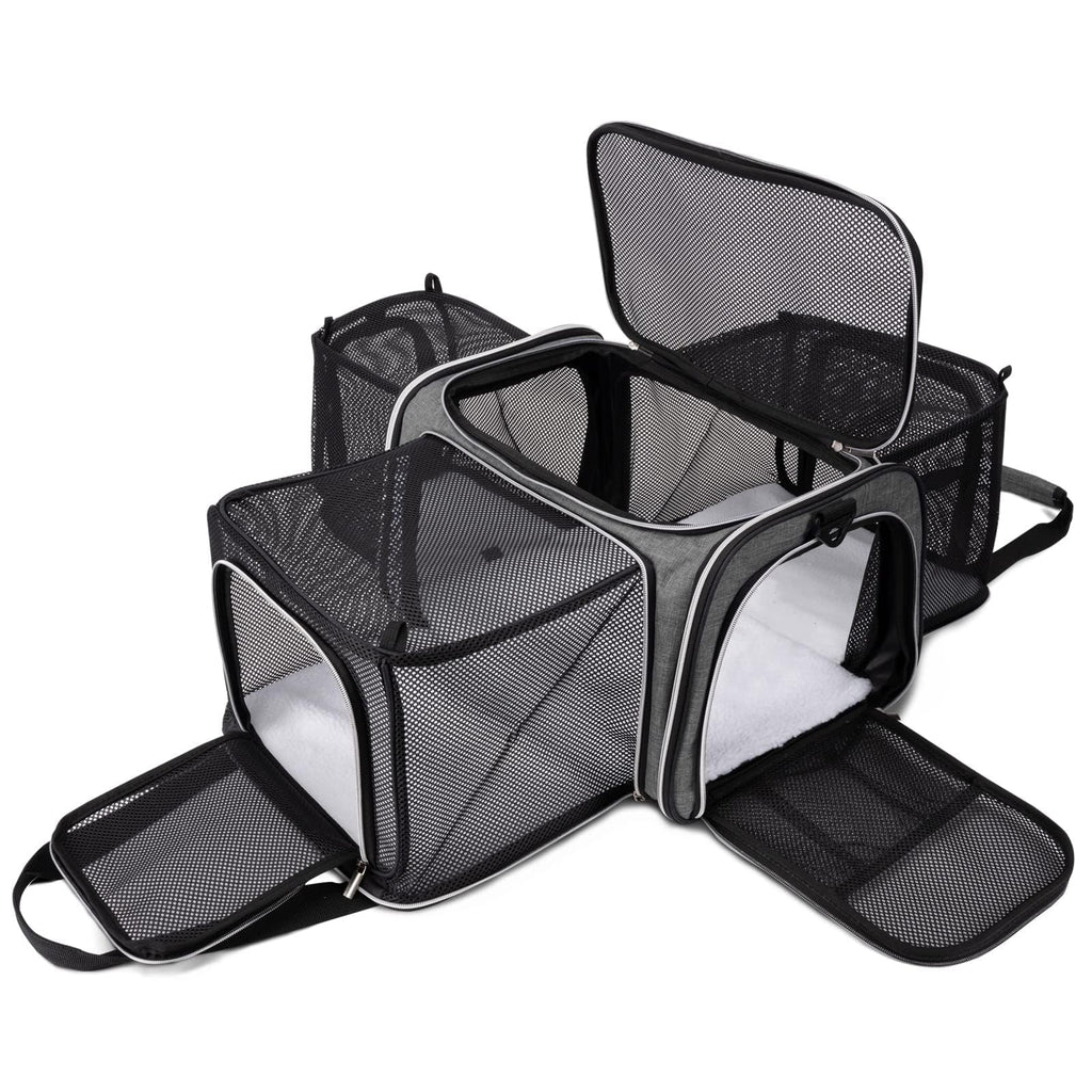 Airline Approved Soft Side Pet Carrier with Fleece Pad S33091